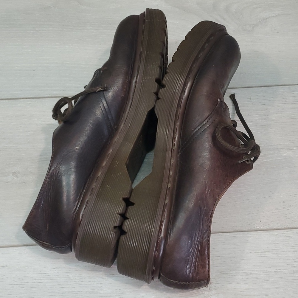 Vintage Doc Dr.Martens Mens Y2K Made in England boorish shoes sz UK 6 US 7 - Picture 9 of 15